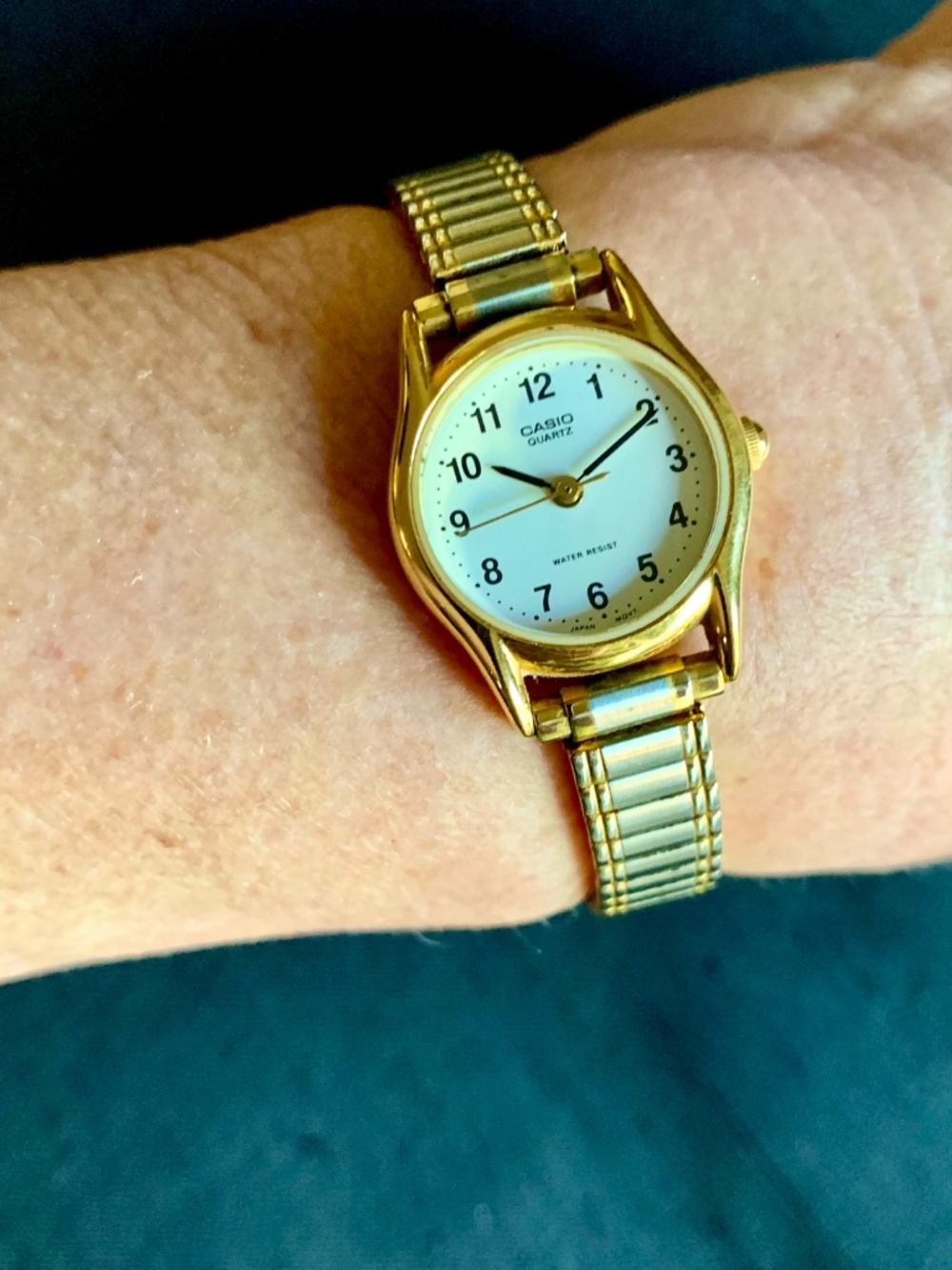 Petite Vintage Gold Minimalist Watch | Casio LTP-1094 Japan Movement